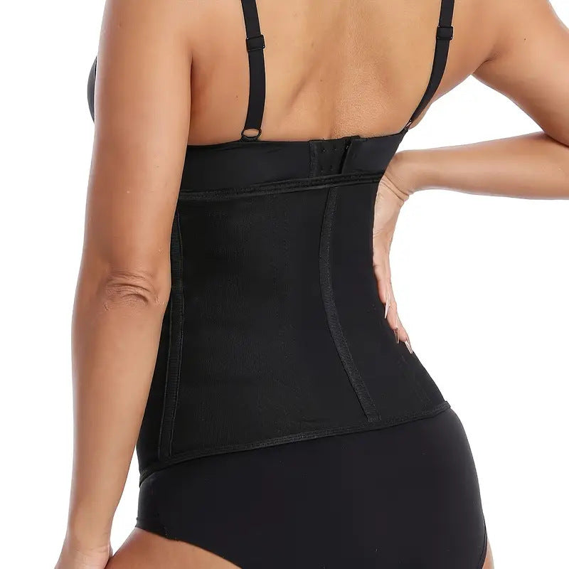 Adjustable Fitness Waist Belt with Triple Buckle