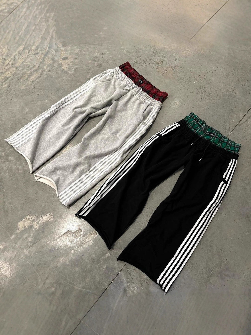 Vintage Striped High Waist Casual Pants