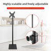 Horizontal and vertical screen flat-panel TV stand
