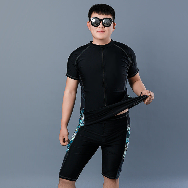 Men's Quick-Dry Two-Piece Swimwear