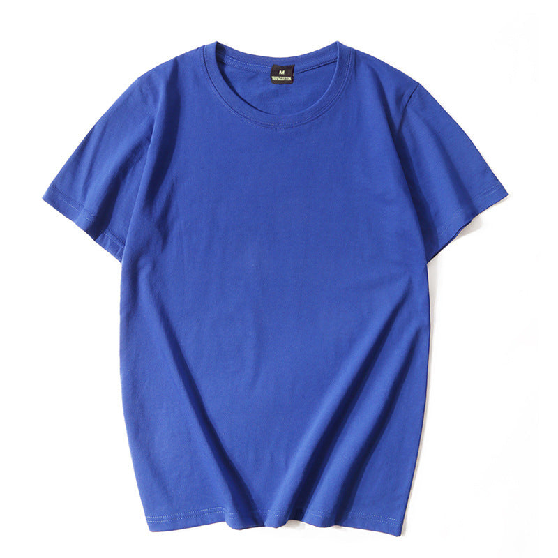 Combed Cotton Solid Color T-Shirt