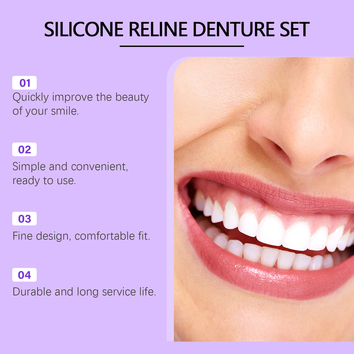 Dental Modification Braces with Adhesive Kit