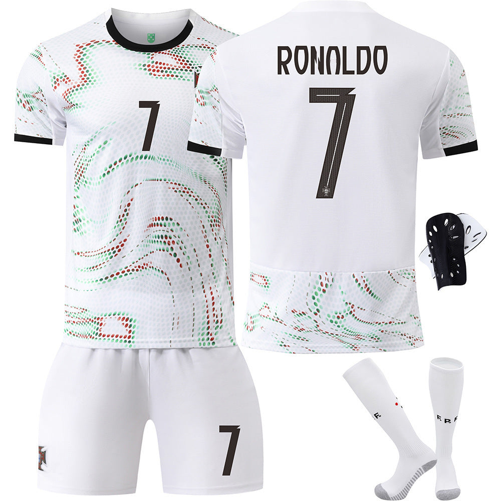 Portugal Football Jersey Sports Uniform
