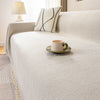 Ins Style Chenille Sofa Towel Herringbone Pattern Pure Color Sofa Cushion Skin-Friendly Anti-Wrinkle Multi-Purpose Machine Washable Sofa Cover Cloth