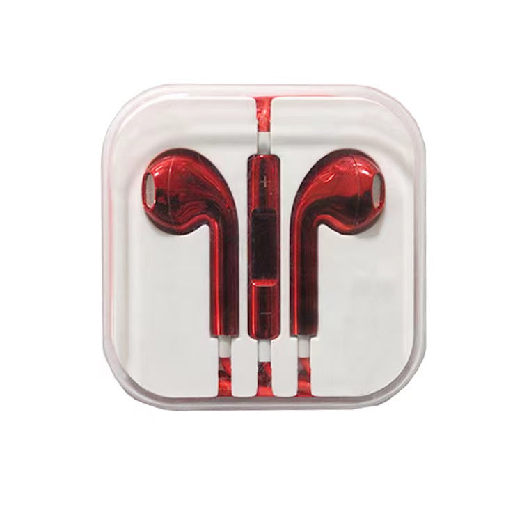 Semi-In-Ear Wired Headphones with Microphone