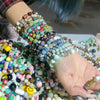 Handmade Ceramic Beads String