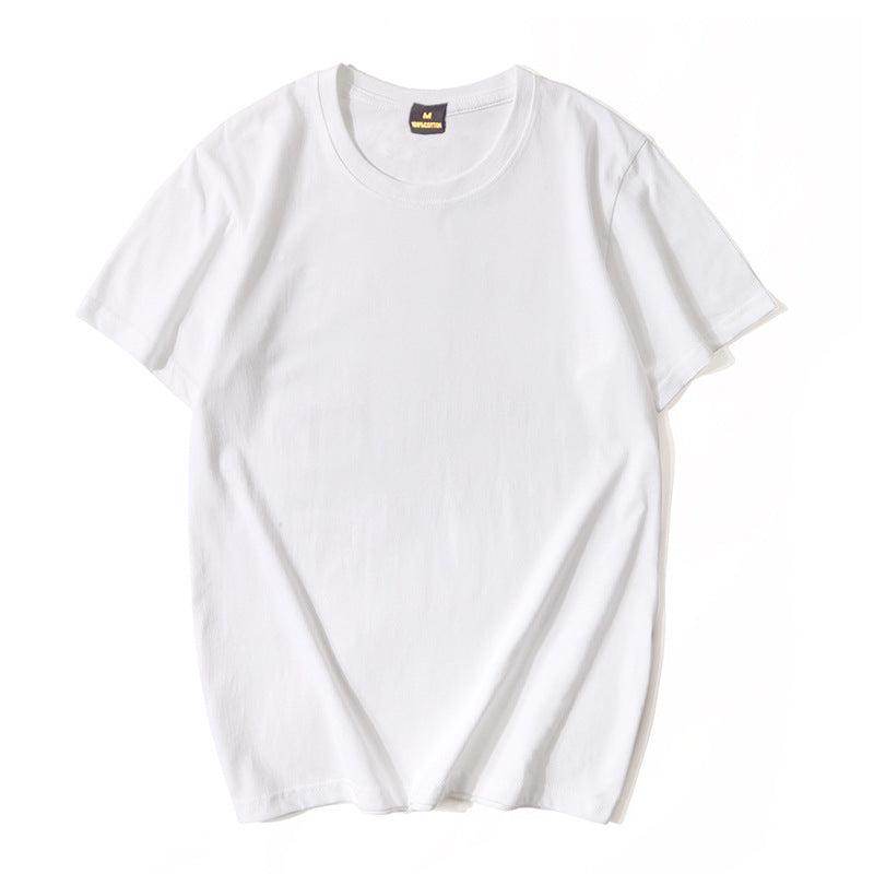 Combed Cotton Solid Color T-Shirt