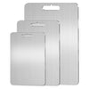 Cross-border Amazon Titanium Cutting Board Pure Titanium Household Medical Grade Cutting Board Anti-mildew Double-sided Cutting Board Titanium Cutting Board