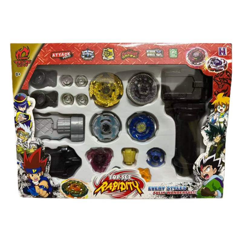 Burst Alloy Top with Launcher and Box