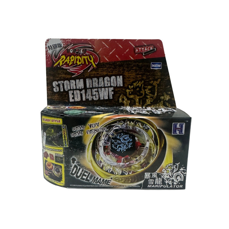 Burst Alloy Top with Launcher and Box