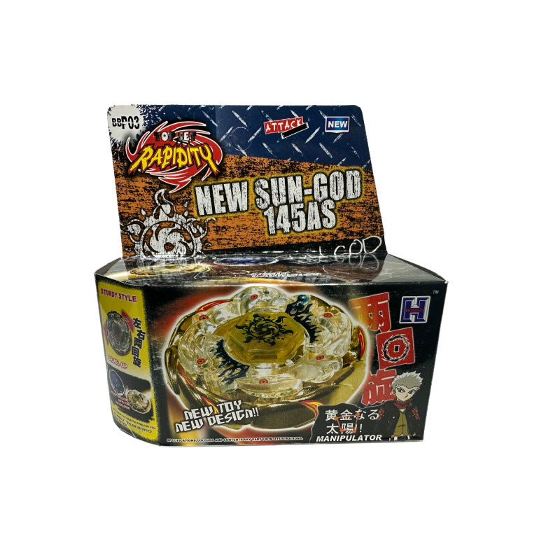 Burst Alloy Top with Launcher and Box