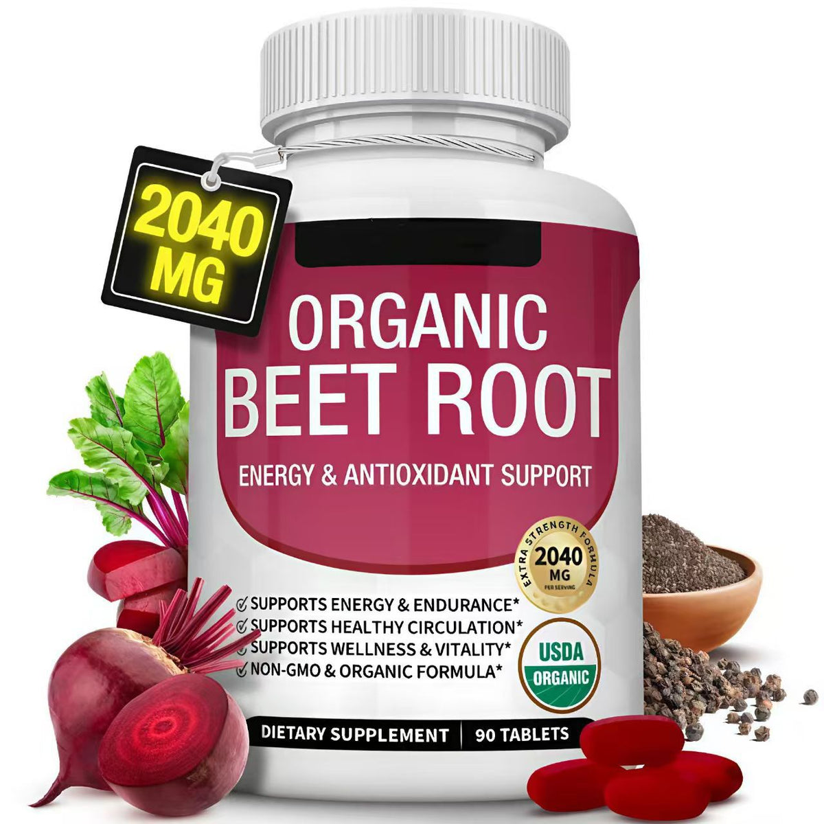Beetroot capsules
