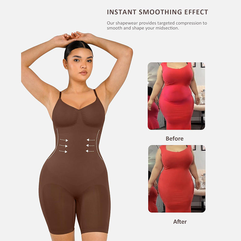 Seamless Body Shaper Tummy Tuck Hip Lift Underwear