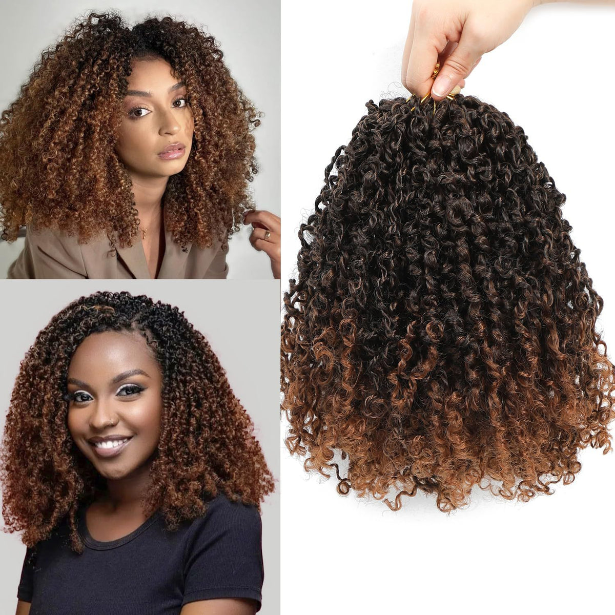 Synthetic Yanky Twist Crochet Braiding Hair