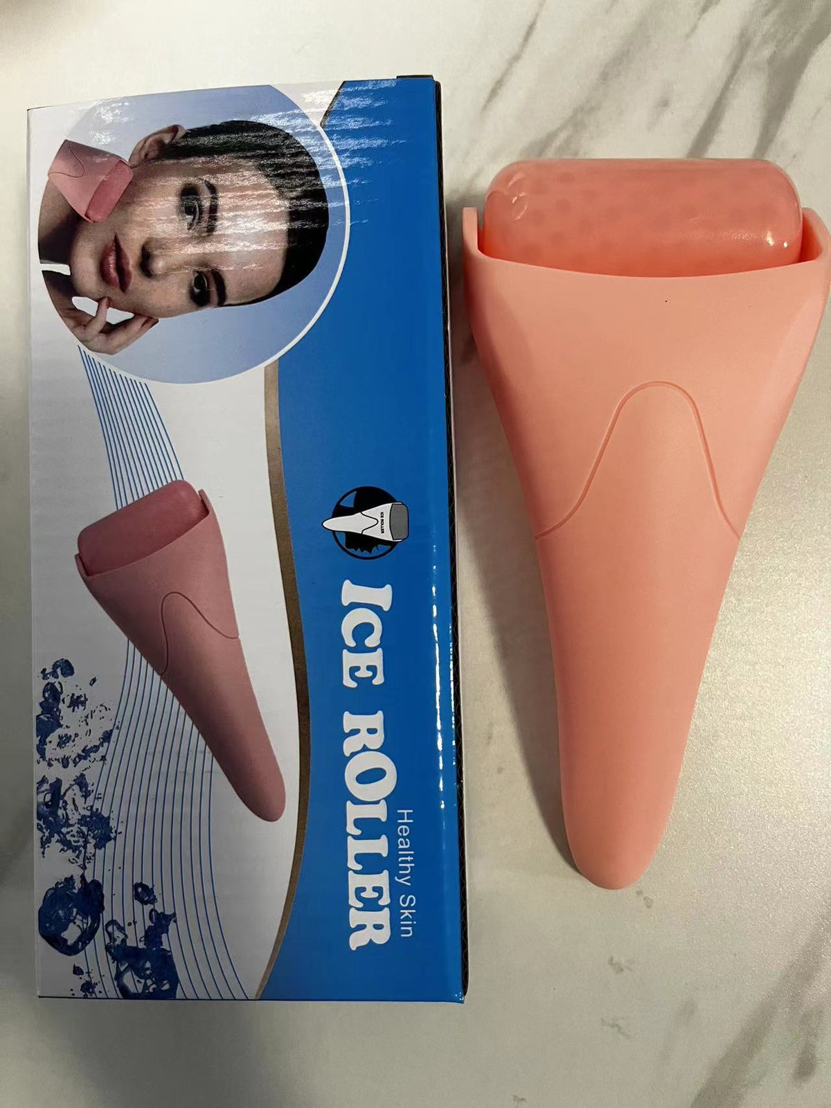 Facial Ice Roller Massage Cooling Device