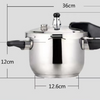 Thickened Stainless Steel Pressure Cooker