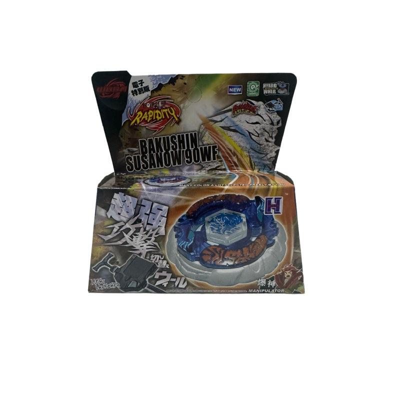 Burst Alloy Top with Launcher and Box