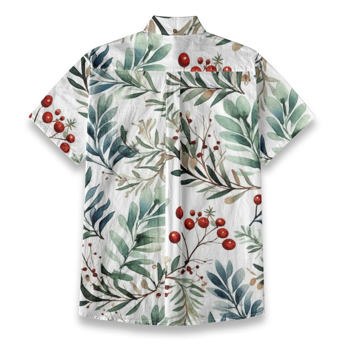 All-Over Print Men's Breathable Cotton Shirt|125GSM