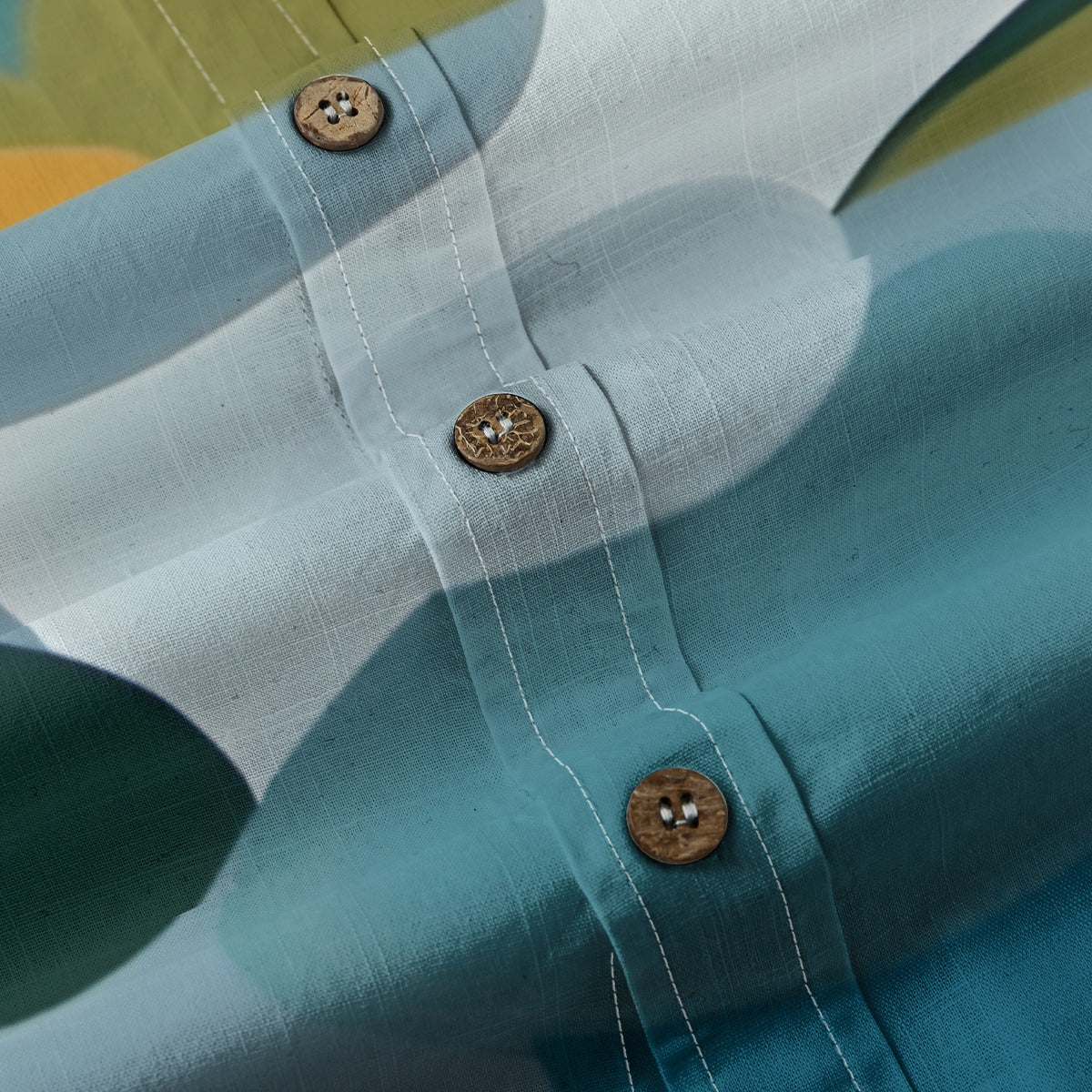All-Over Print Men's Breathable Cotton Shirt|125GSM