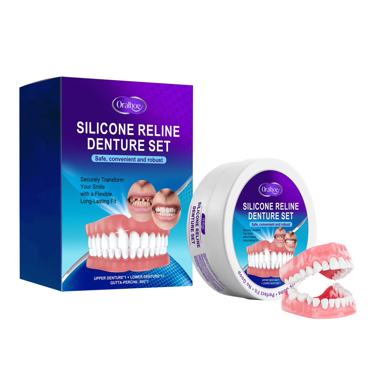 Dental Modification Braces with Adhesive Kit