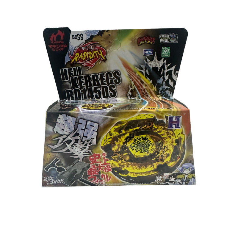 Burst Alloy Top with Launcher and Box