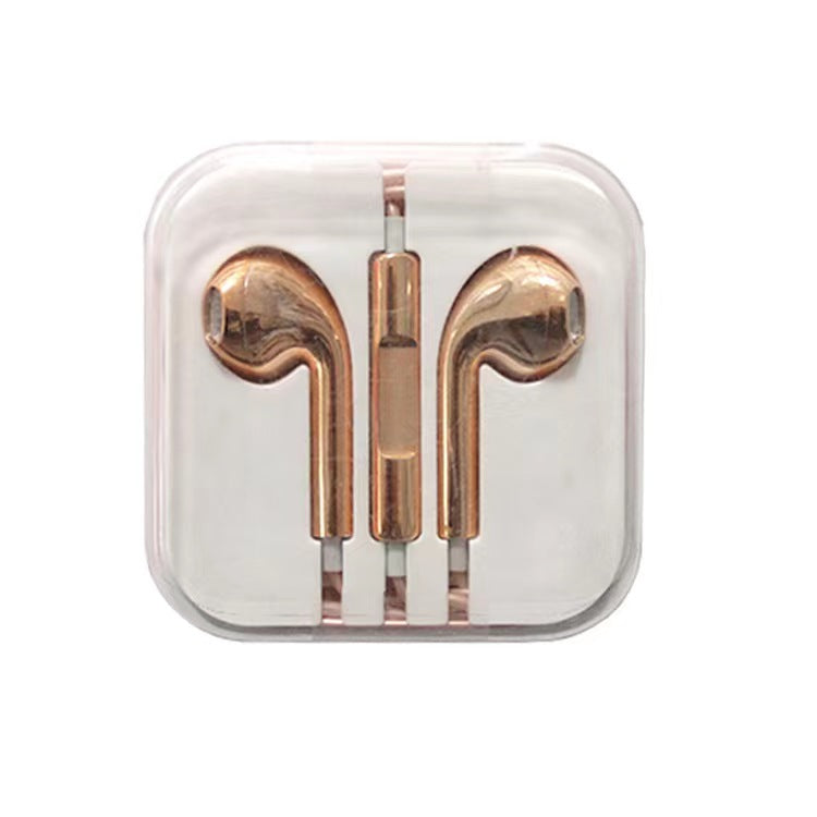 Semi-In-Ear Wired Headphones with Microphone