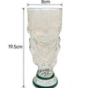 Football Trophy Design Glass Beer Mug