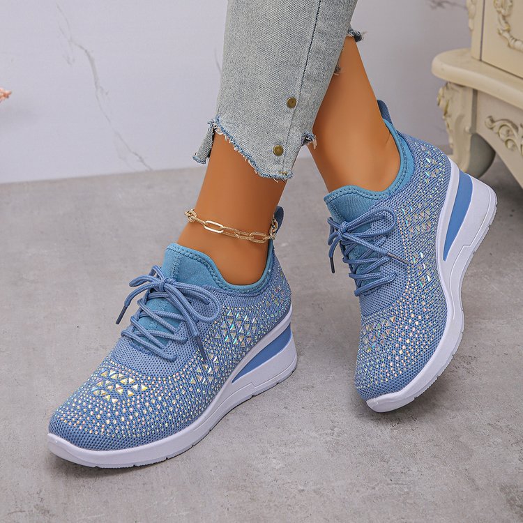 Women Low Wedge Casual Shoes