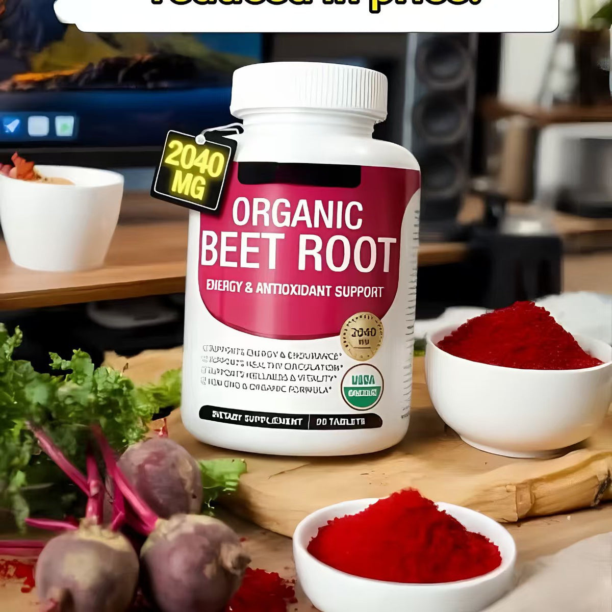 Beetroot capsules