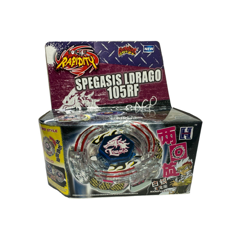 Burst Alloy Top with Launcher and Box