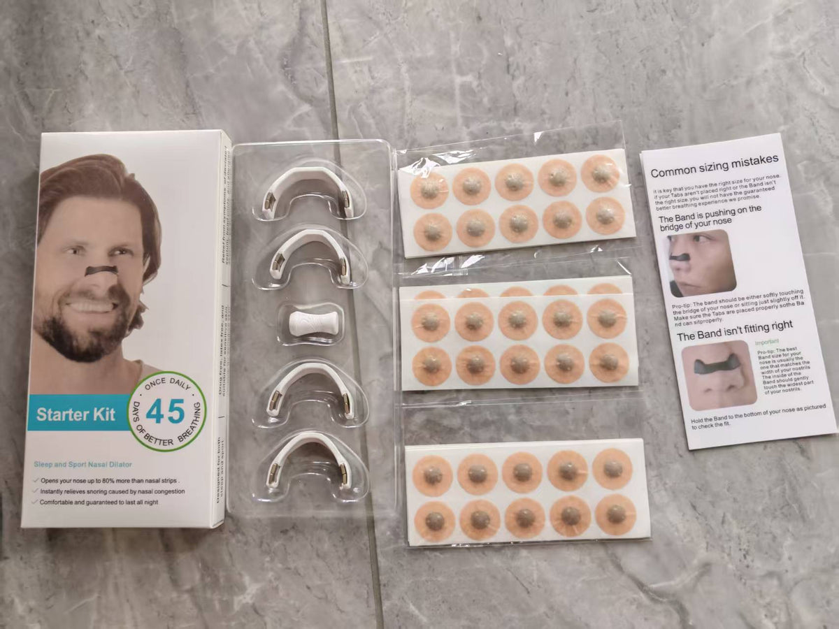 Magnetic Nasal Breathing Dilator for Sports Ventilation