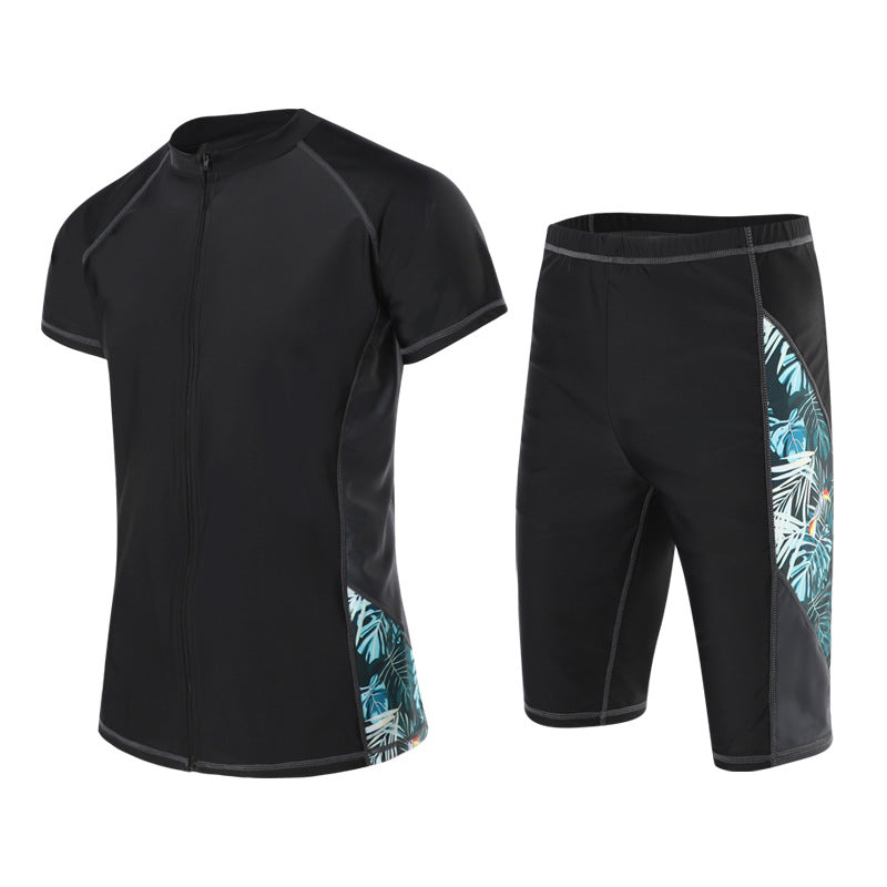 Men's Quick-Dry Two-Piece Swimwear