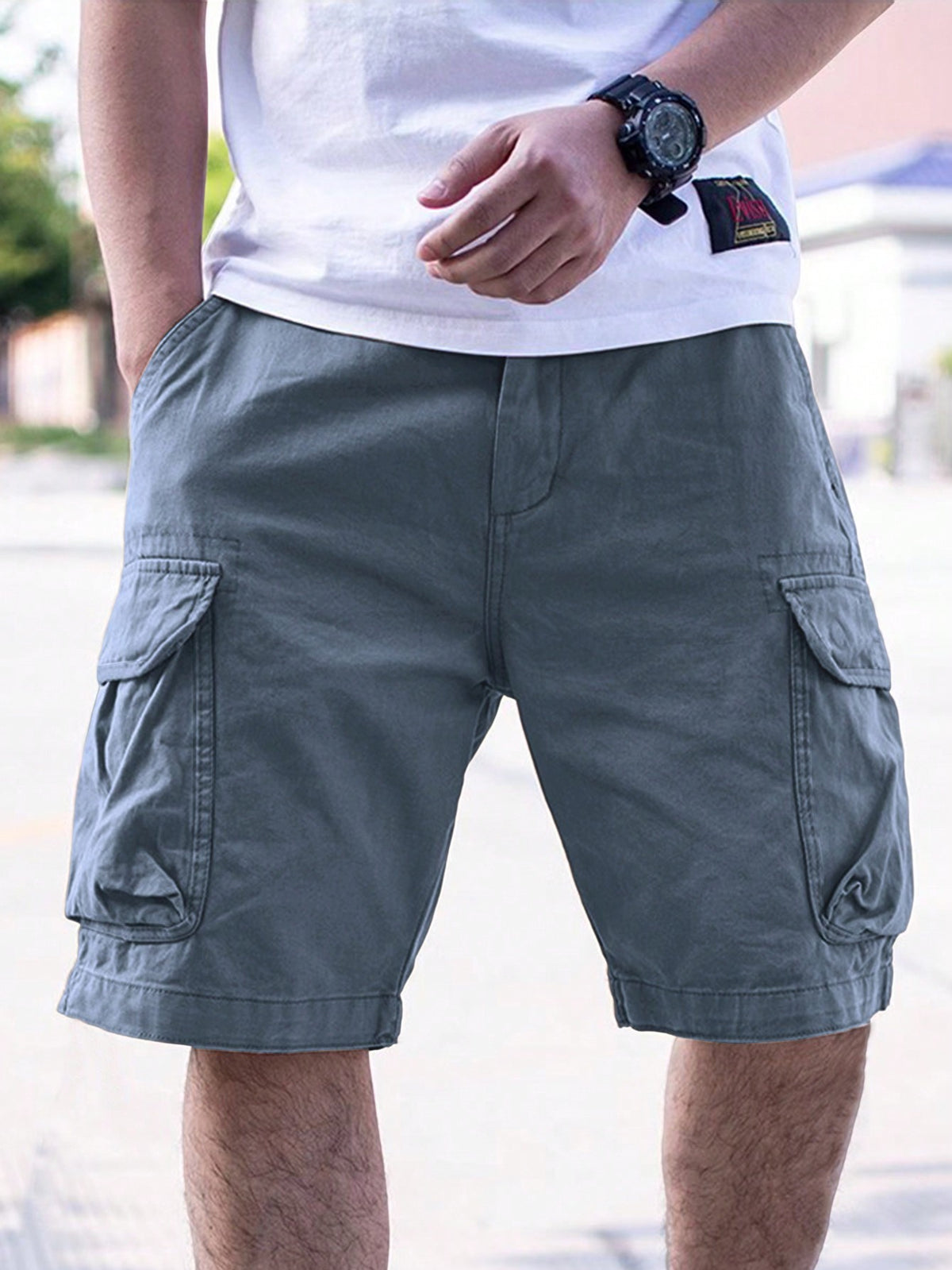 Mens Casual Cotton Shorts