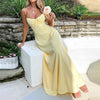 Elegant Tie-Waist A-Line Dress