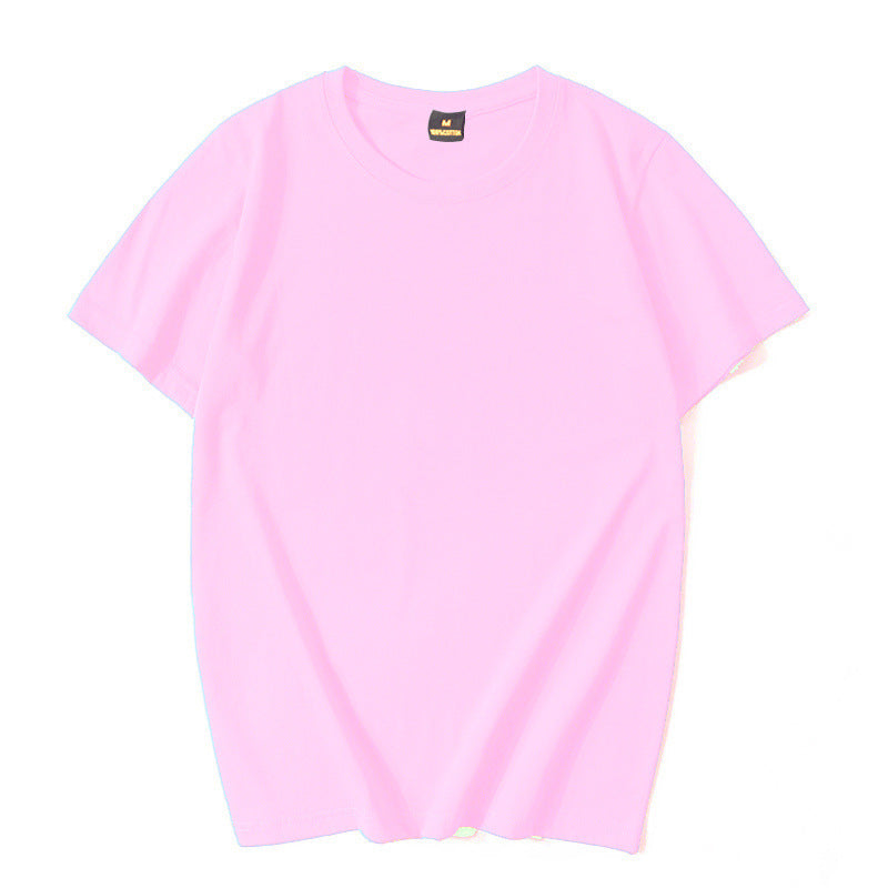 Combed Cotton Solid Color T-Shirt