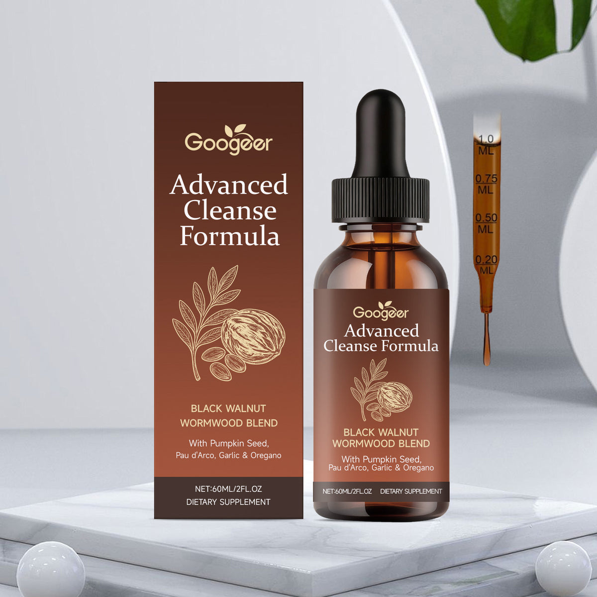 Black Walnut Mugwort Compound Drops