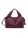 Soft Leather Cloud Shoulder Bag
