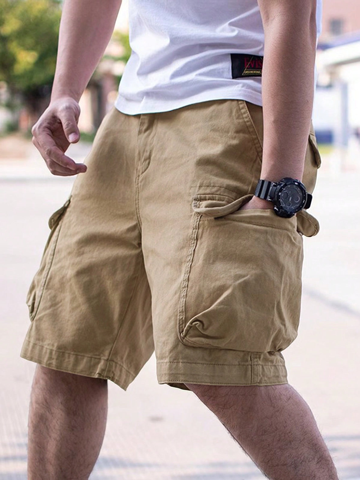 Mens Casual Cotton Shorts