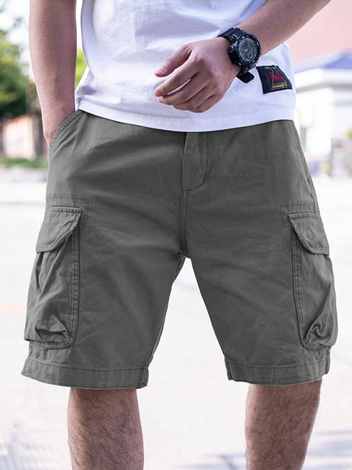 Mens Casual Cotton Shorts