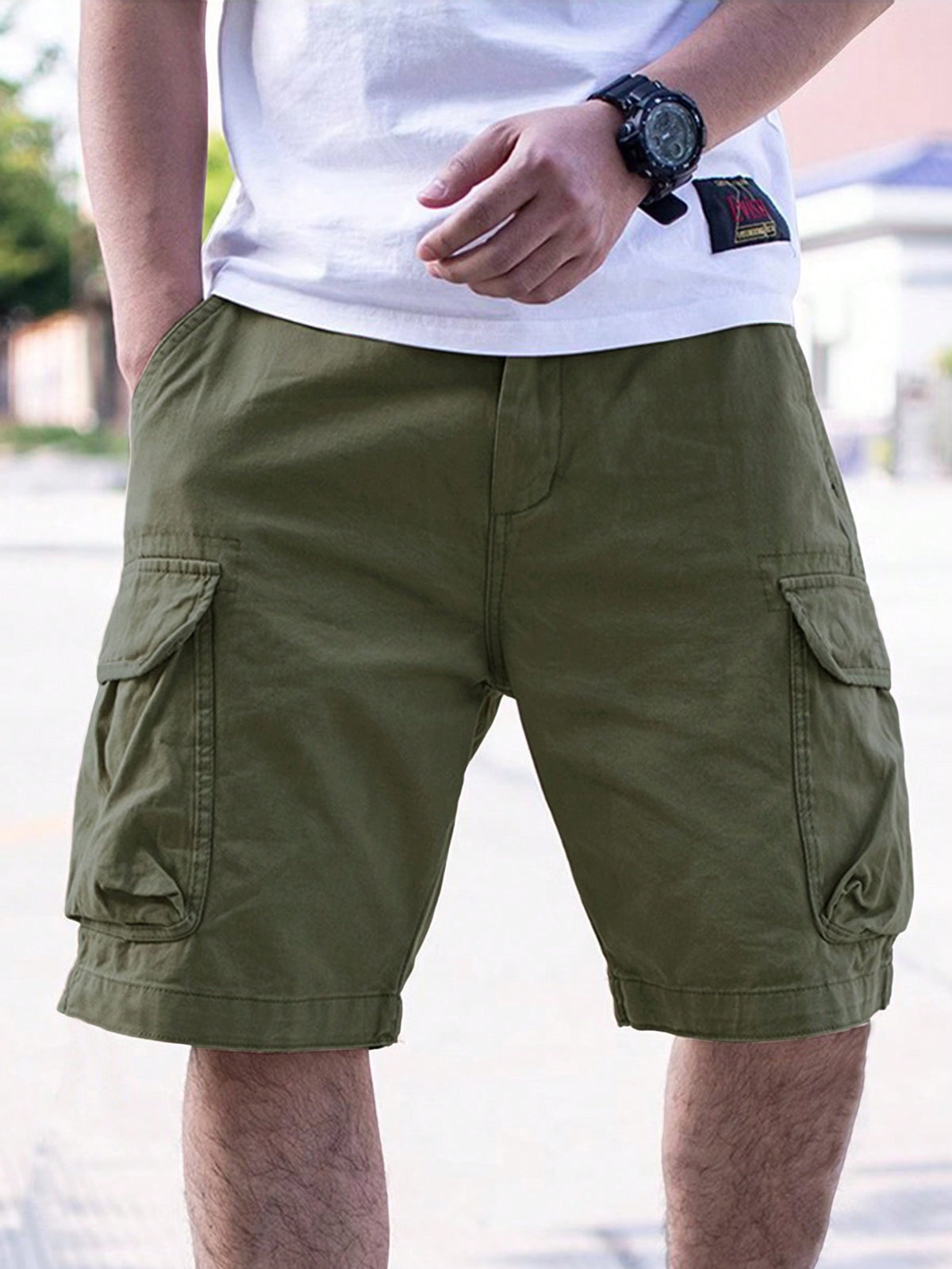 Mens Casual Cotton Shorts