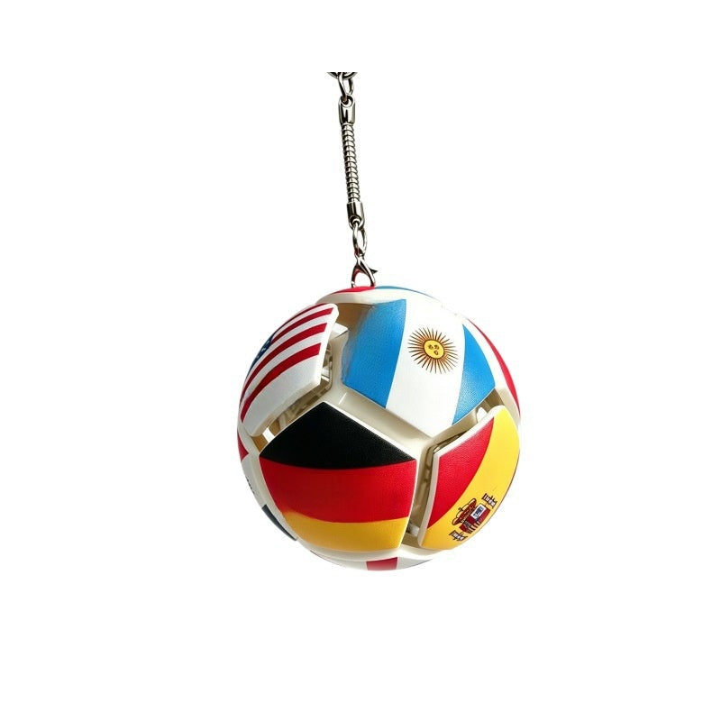 Football stress-relief pendant