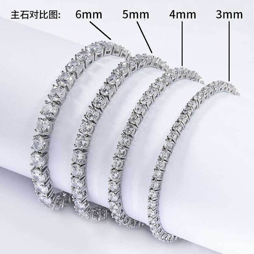 Zircon Tennis Chain Bracelet