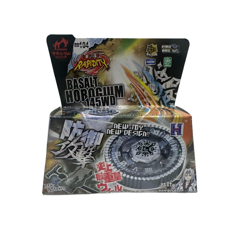 Burst Alloy Top with Launcher and Box