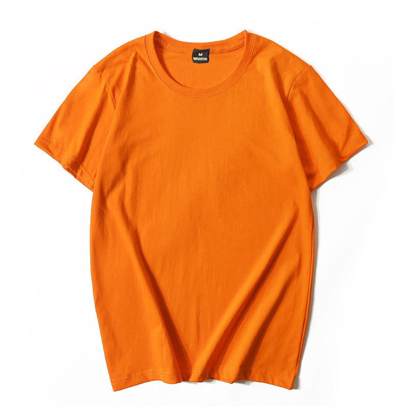 Combed Cotton Solid Color T-Shirt