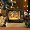 Christmas Music Snowfall TV Night Light