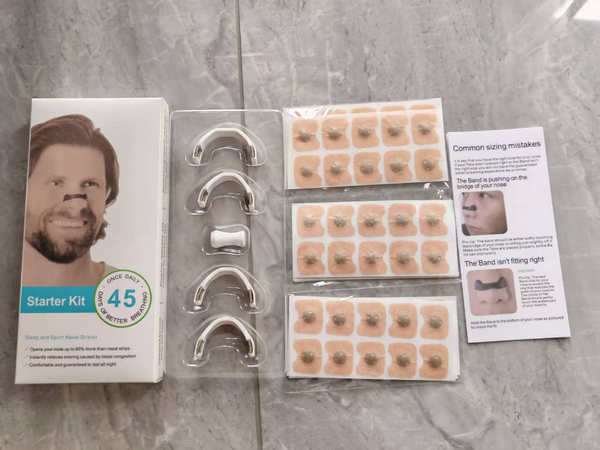 Magnetic Nasal Breathing Dilator for Sports Ventilation