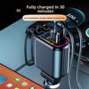 Starry Sky Car Charger 120W with Retractable Cable