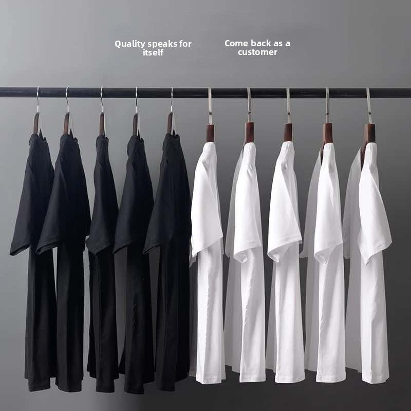 Combed Cotton Solid Color T-Shirt