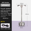 Rechargeable Metal LED Table Lamp with Touch Control