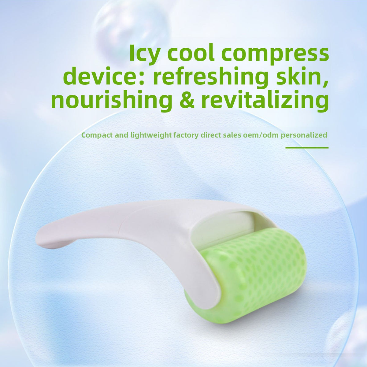 Facial Ice Roller Massage Cooling Device